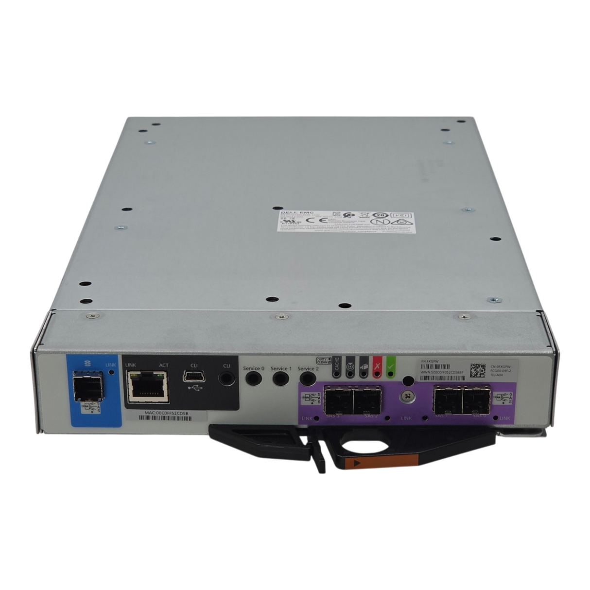 Dell FXGPW PowerVault ME4012 ME4024 ME4084 12G SAS 8GB Cache Storage Controller