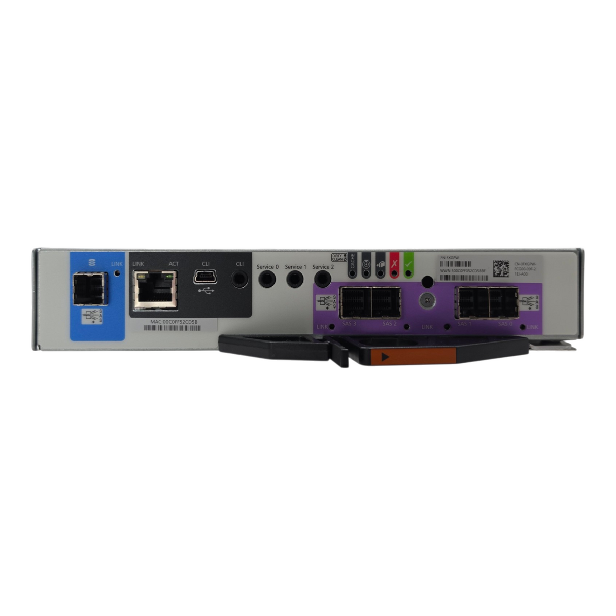 Dell FXGPW PowerVault ME4012 ME4024 ME4084 12G SAS 8GB Cache Storage Controller