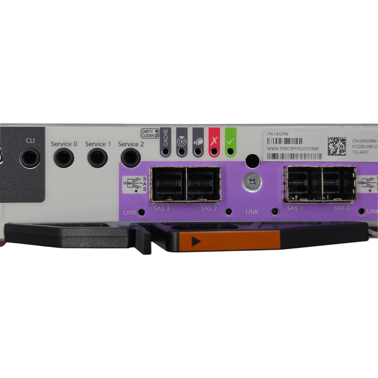Dell FXGPW PowerVault ME4012 ME4024 ME4084 12G SAS 8GB Cache Storage Controller