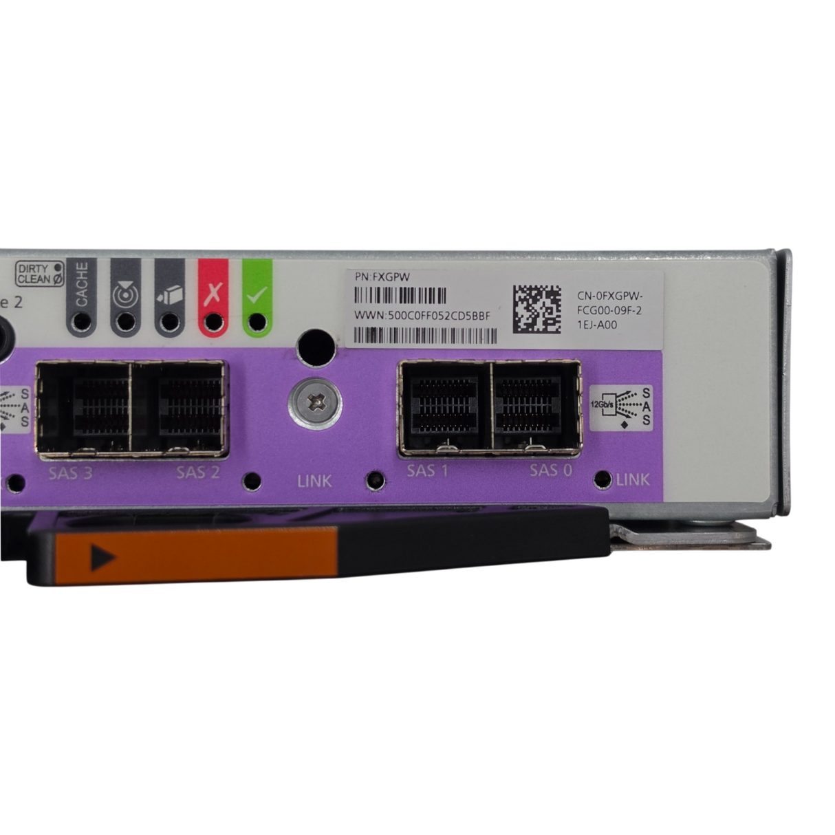 Dell FXGPW PowerVault ME4012 ME4024 ME4084 12G SAS 8GB Cache Storage Controller