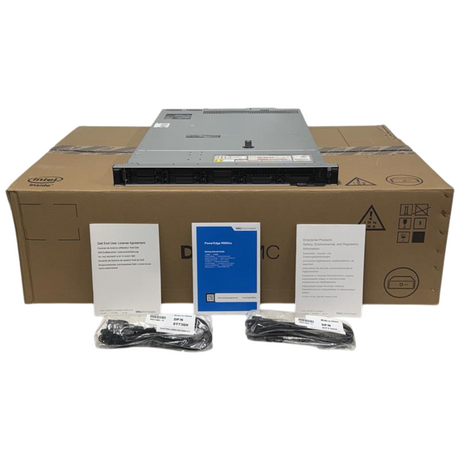 Dell PowerEdge R660xs 2x 4-5th Gen Scalable CPU 16-DIMM H755F 8x 2.5" Bay Server