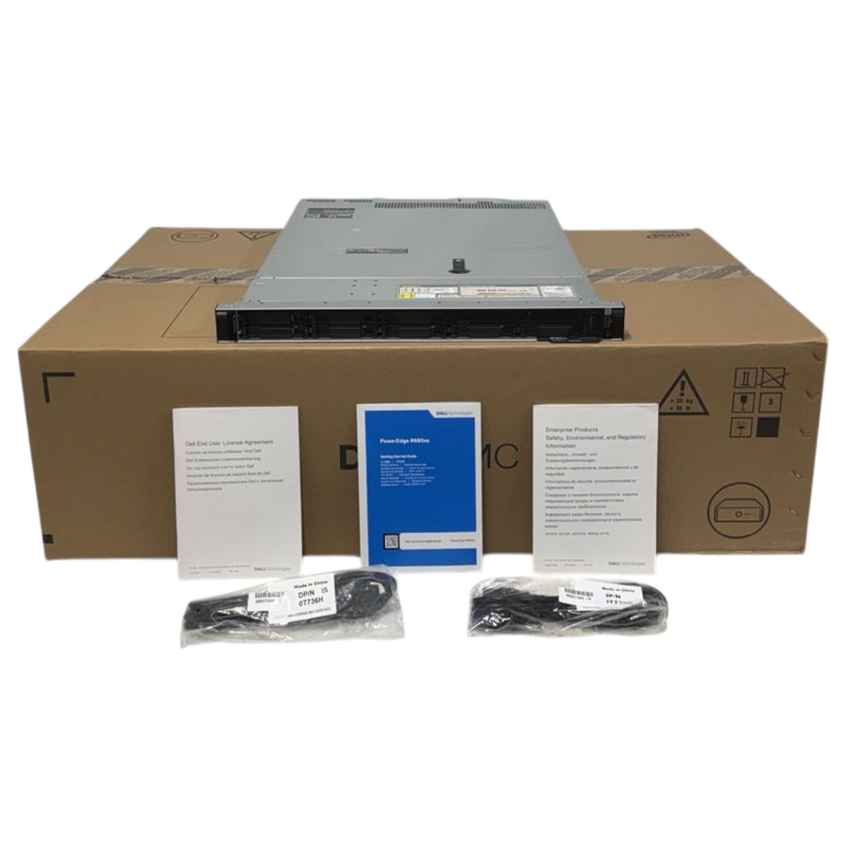 Dell PowerEdge R660xs 2x 4/5th Gen Scalable CPU 16-DIMM H755F 8x 2.5" Bay Server