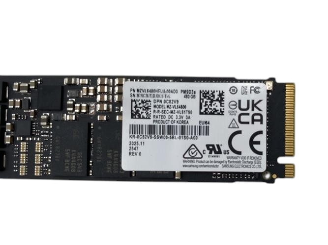 NEW Dell PM9D3a 480GB M.2 BOSS NVME SSD - C82V9 MZVL6480HFLU-00AD3 MZ-VL64800