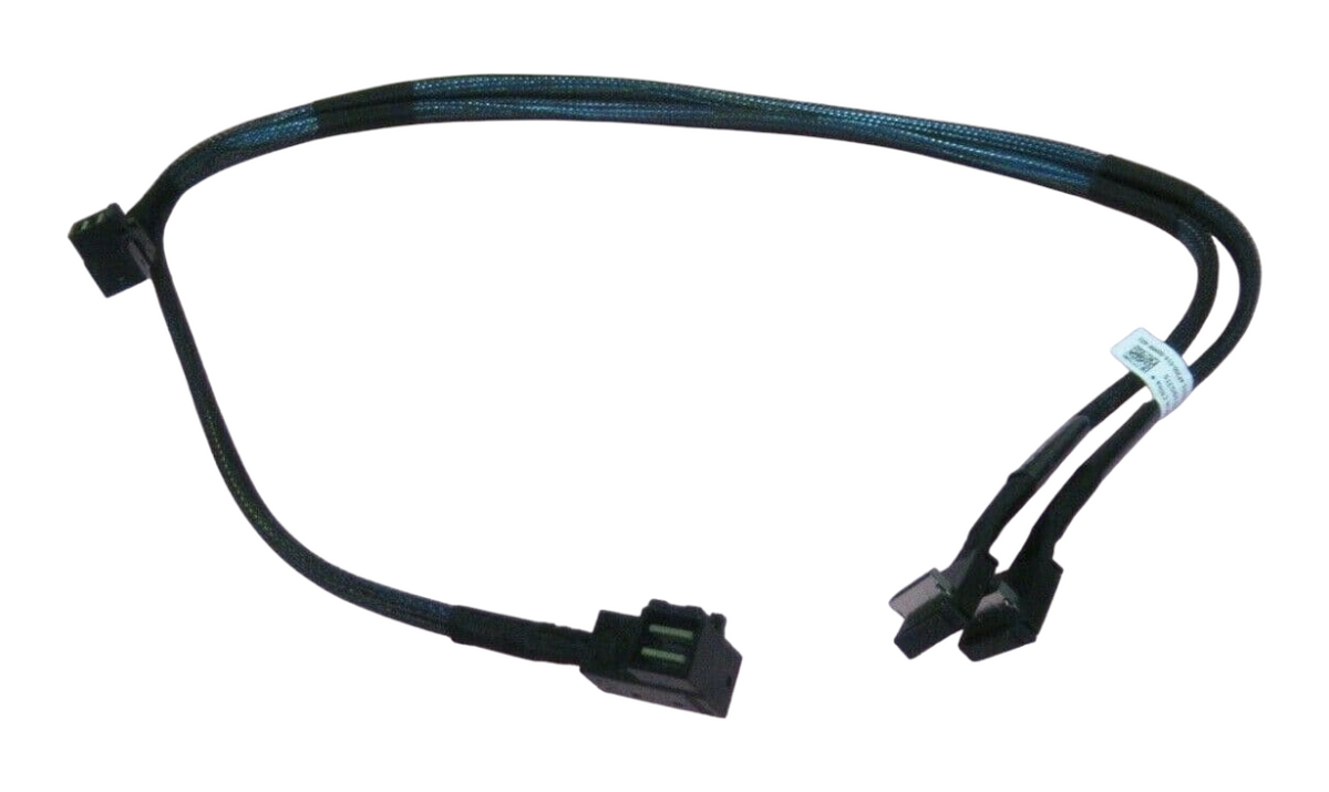 Dell EMC PowerEdge R640 Dual Mini SAS HD SFF-8643 to X2 SATA Cable 9G3T5 09G3T5