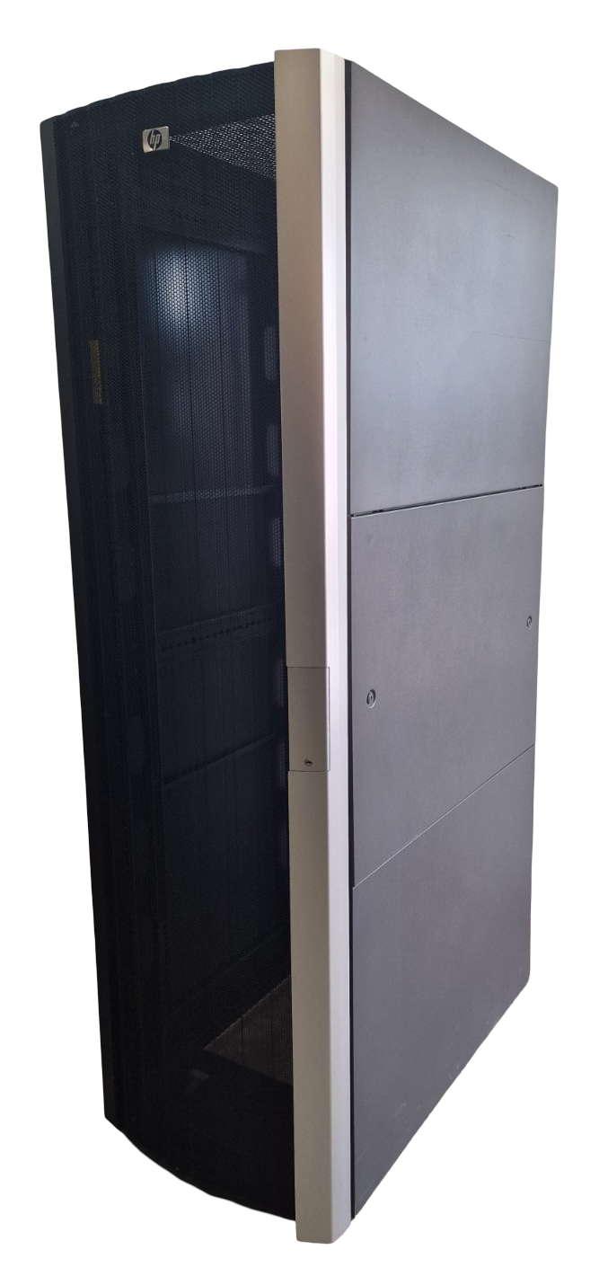 HP 10642 G2 42U Server Rack Cabinet Enclosure With Front + Rear Doors And Sides