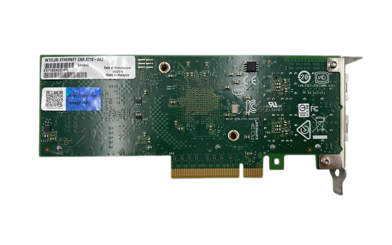 Intel X710-DA2 Dual Port 10GbE SFP+ Converged Network Adapter HH - EX710DA2G1P5