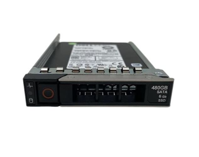Dell 480GB 6G SATA RI TLC 2.5" SFF SSD + 14th-17th Gen Caddy KCT7J MTFDDAK480TDS