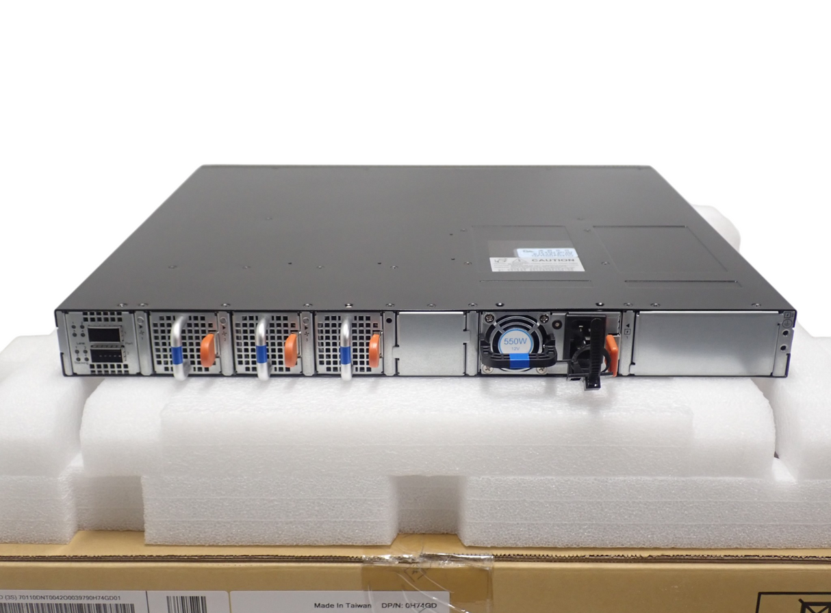 NEW Dell EMC PowerSwitch N3248TE-ON 48x 1GbE RJ45 4x SFP+ 2x QSFP28 Switch