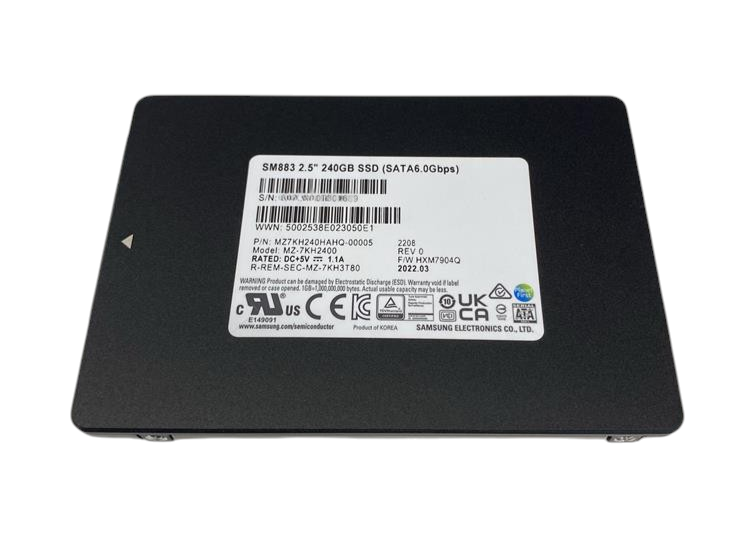 Fujitsu SM883 240GB SATA 6G Mixed Use MLC 2.5" SSD  S26361-F5733-L240 MZ-7KH2400