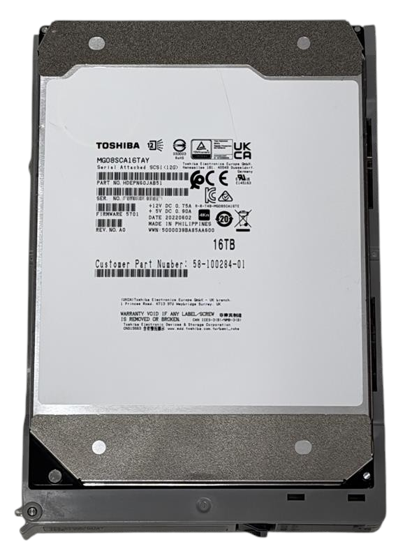 Cisco UCS-S3260-HD16T 16TB 7.2K 12G SAS 3.5" HDD +Top Load Carrier For UCS S3260