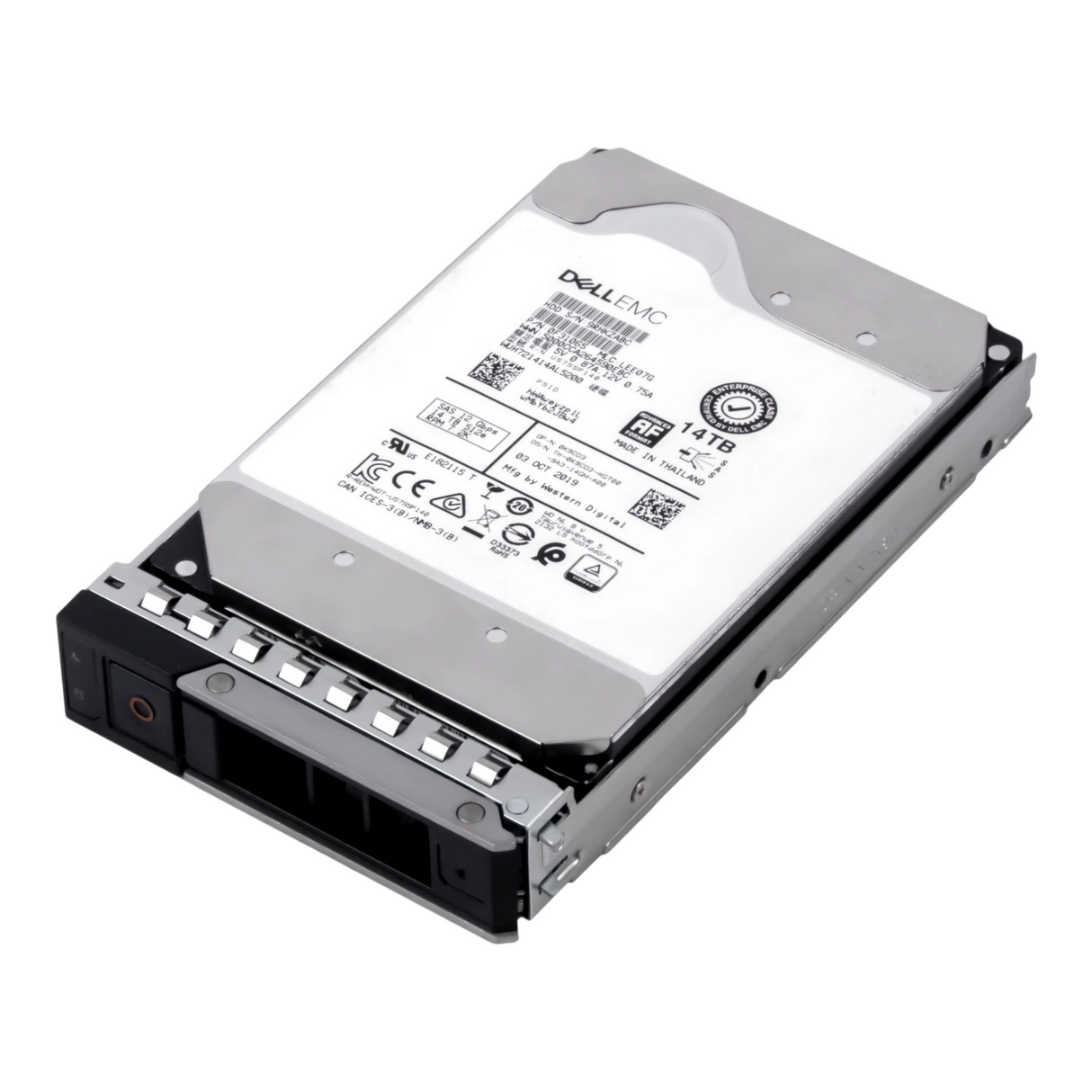 Dell 14TB 7.2K SAS 12G 512e Enterprise Class 3.5" HDD K9CD3 WUH721414AL5200
