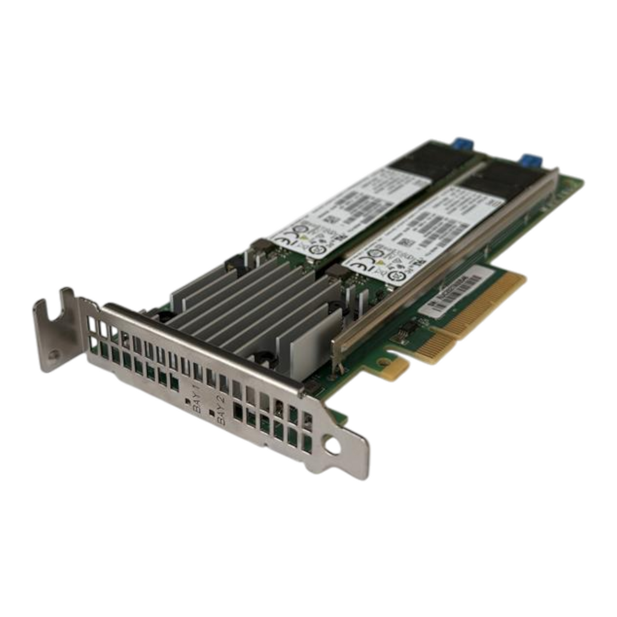 HPE NS204i-p Gen 10+ NVMe PCIe3 2x 480GB M.2 AIC OS Boot Device P12965-B21