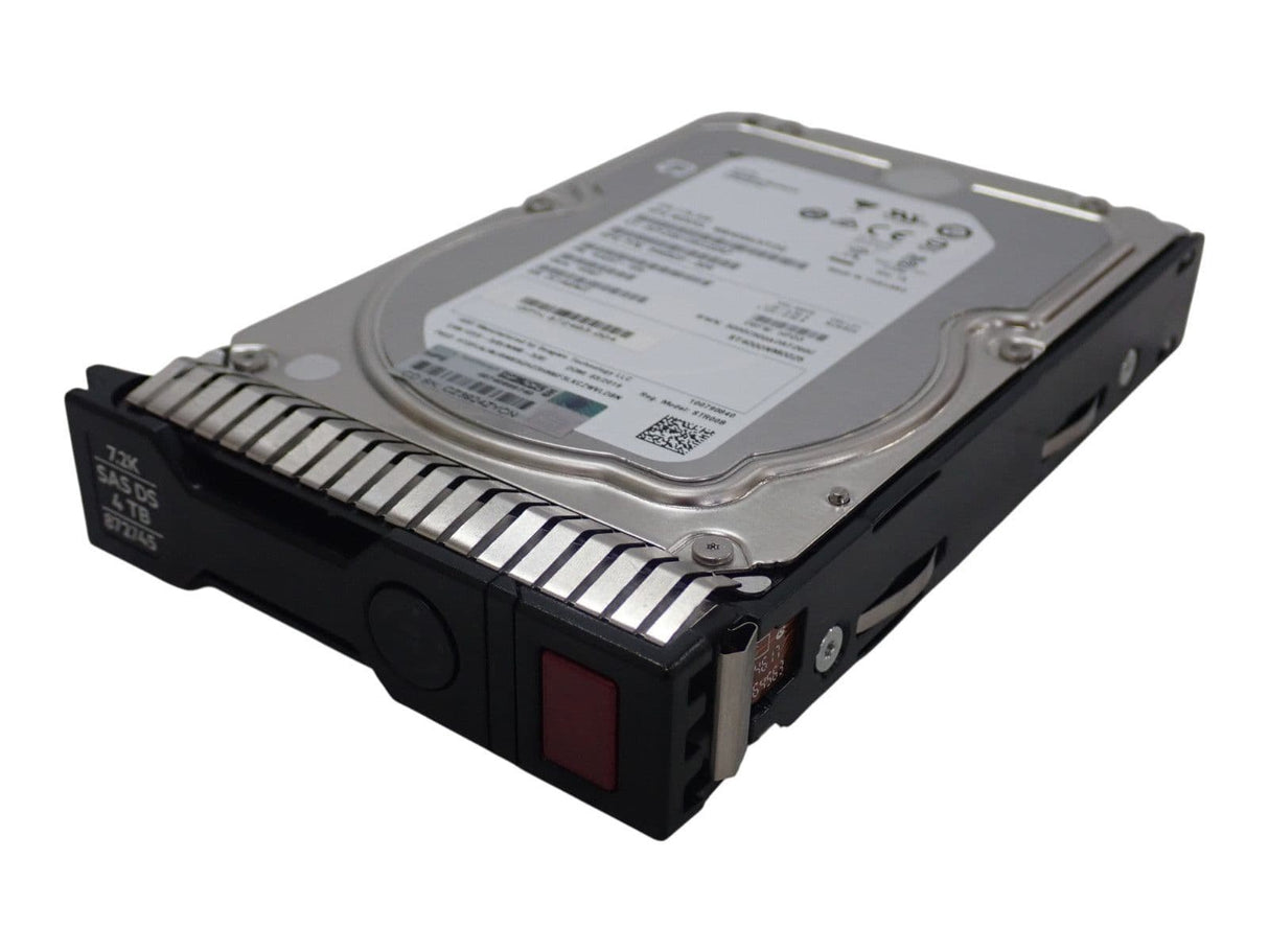 HP 4TB 7.2K 12G SAS 3.5" Hot-Plug G10 HDD with Caddy 872745-001 872487-B21