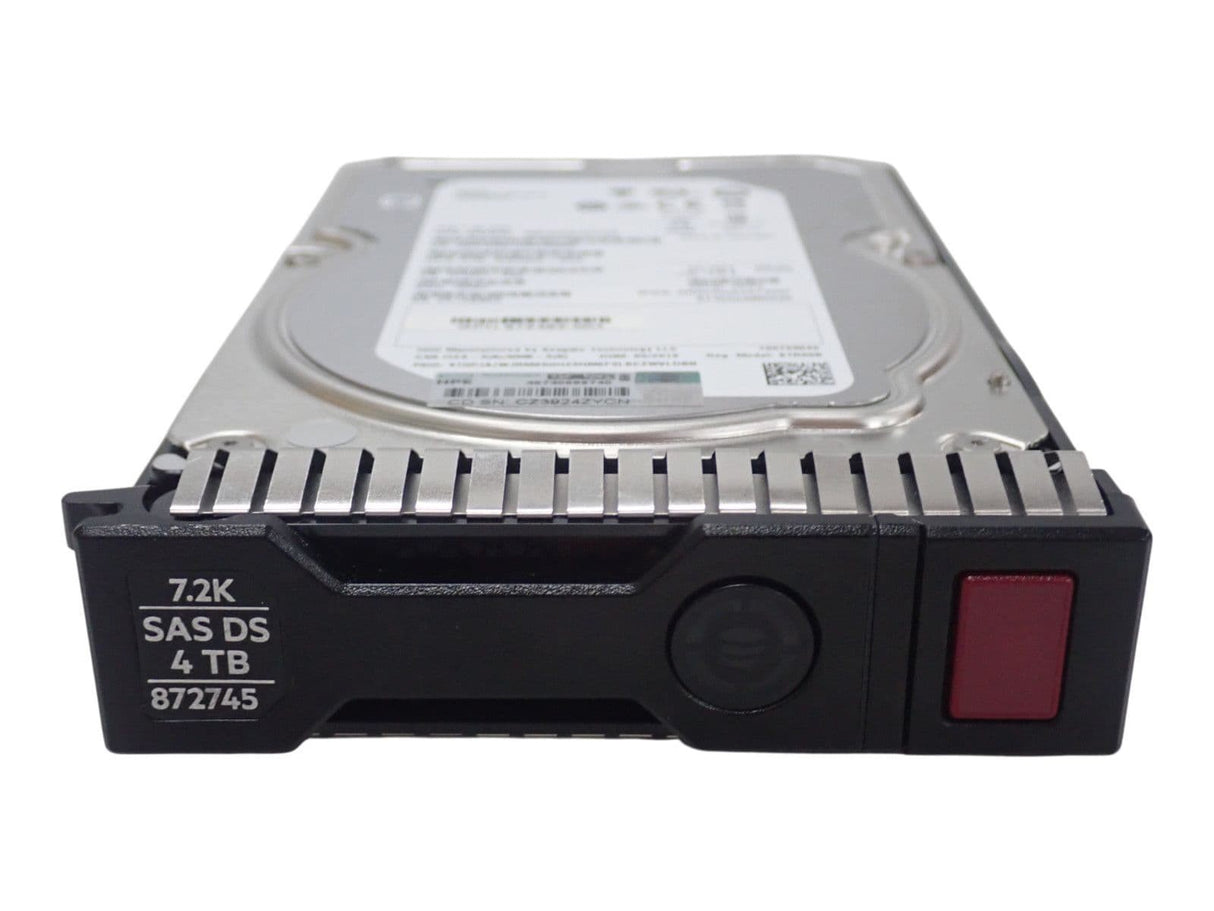HP 4TB 7.2K 12G SAS 3.5" Hot-Plug G10 HDD with Caddy 872745-001 872487-B21