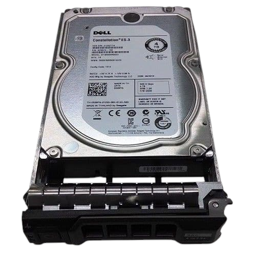 Dell 4TB 7.2K SAS 6G 512n 3.5" HDD + 12th/13th Gen Caddy 529FG ST4000NM0023