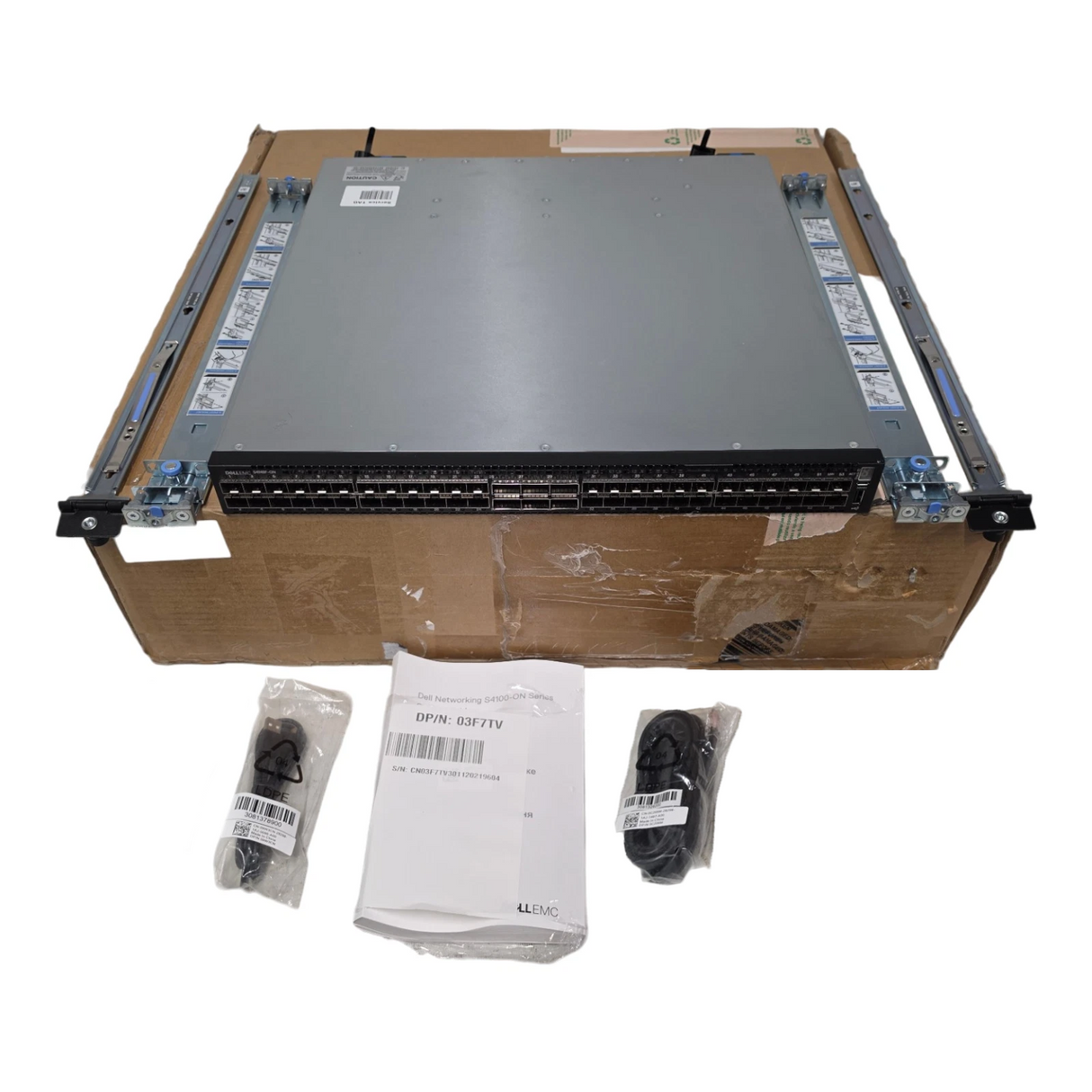 Dell PowerSwitch S4148F-ON RA 48x 10G SFP+ 2x 40G QSFP 4x 100G QSFP28 OS10