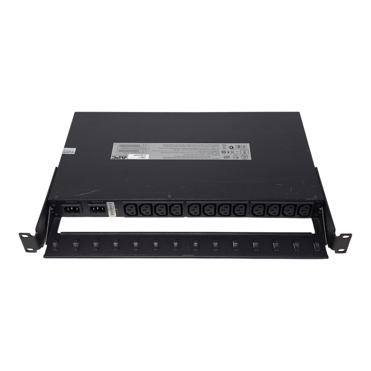 APC AP7721 230V 10A Rackmount Automatic Transfer Switch ATS 12x C13 Outlets PDU