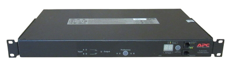 APC AP7723 Rack ATS Automatic Transfer Switch 2x C20 IN 8x C13 + 1x C19 Out 230V