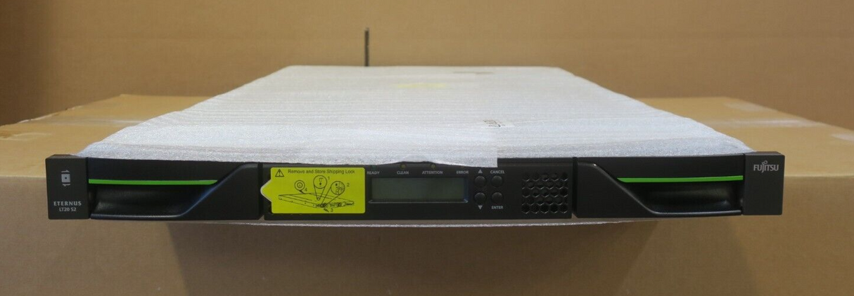 NEW Fujitsu Eternus LT20 S2 8-Slot Tape Library Auto Loader Fujitsu Warrranty