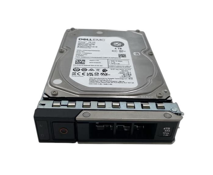 Dell 4TB 7.2K 12G SAS 3.5" Enterprise HDD 10N7R ST4000NM019B 14th-17th Gen Caddy