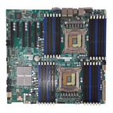 Supermicro X9DRI-LN4F+ Revision V1.10 Motherboard LGA2011 C602 DDR3 SATA PCI