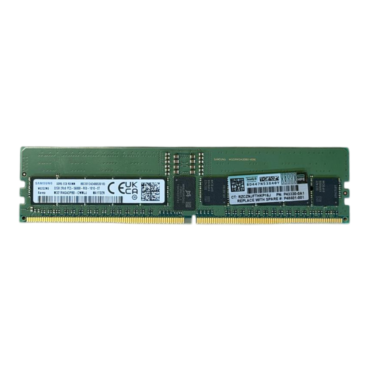 NEW HPE 32GB 2Rx8 PC5-5600B DDR5-44800 ECC RDIMM Memory RAM P64706-B21
