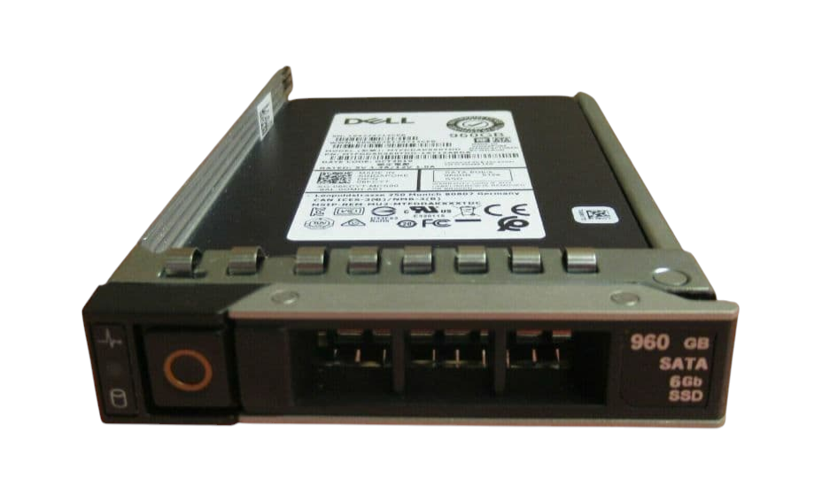 NEW Dell 960GB 6G SATA MU 2.5" SSD XMWMK MTFDDAK960TDT  in 14-17th Gen Caddy