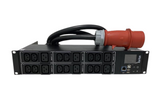 Raritan PX3-1906R 3-phase 32A 400V 22kVA 6x C19 12x C13 Rack 2U Metered PDU