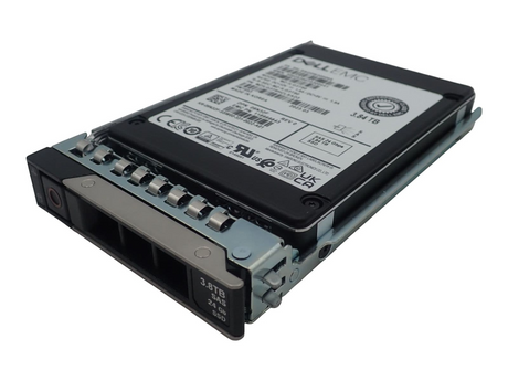 NEW Dell 3.84TB SAS 24G 2.5" Enterprise SSD MZ-ILG3T80 9N32F + 14/17th Gen Caddy
