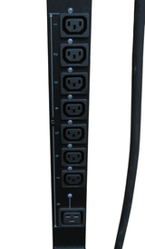APC AP8981 21x C13 3x C19 ZeroU Switched Rack PDU 3-Phase 11kVA 230V 16A