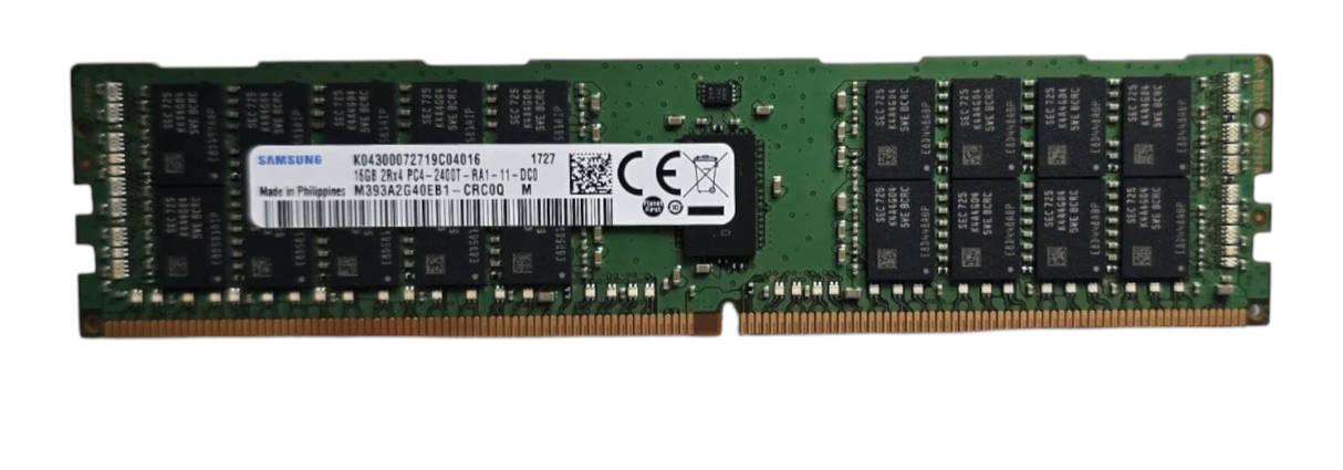 New Samsung 16GB 2Rx4 PC4-2400T DDR4-19200 ECC RDIMM Memory M393A2G40DB1-CRC0Q