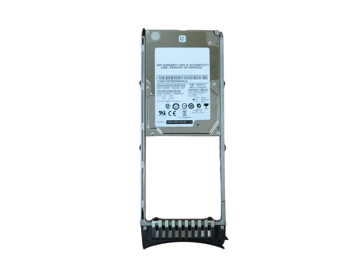 IBM 300Gb 15k 6Gb SAS 2.5" HDD Hard Drive 00Y5797 For Storwize V5000