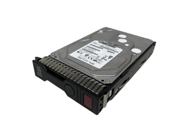 HPE 4TB 7.2K 12G SAS 3.5" LFF Enterprise HDD Hard Drive with Caddy 818367-B21