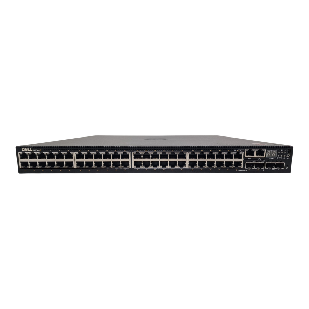 Dell N3048 48x 1GbE PoE 2x 10Gb SFP+ 2x 1Gb RJ45/SFP Managed Switch H784T