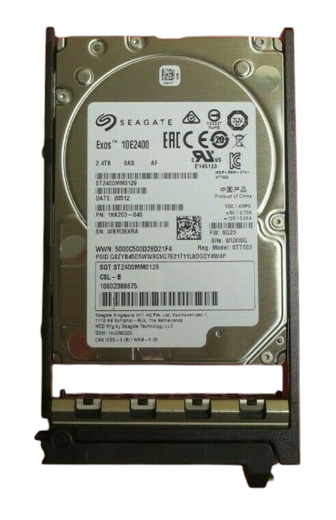 Fujitsu 2.4TB 10K 12G 512e SAS 2.5" SFF HDD Hard Drive S26361-F5543-L124 + Caddy
