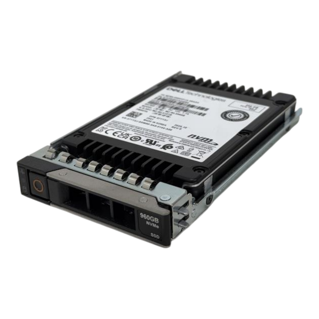 Dell 960GB NVMe PCIe Gen5 x4 Read Intensive TLC NAND 2.5" SSD 71Y2J MZ-WL6960B