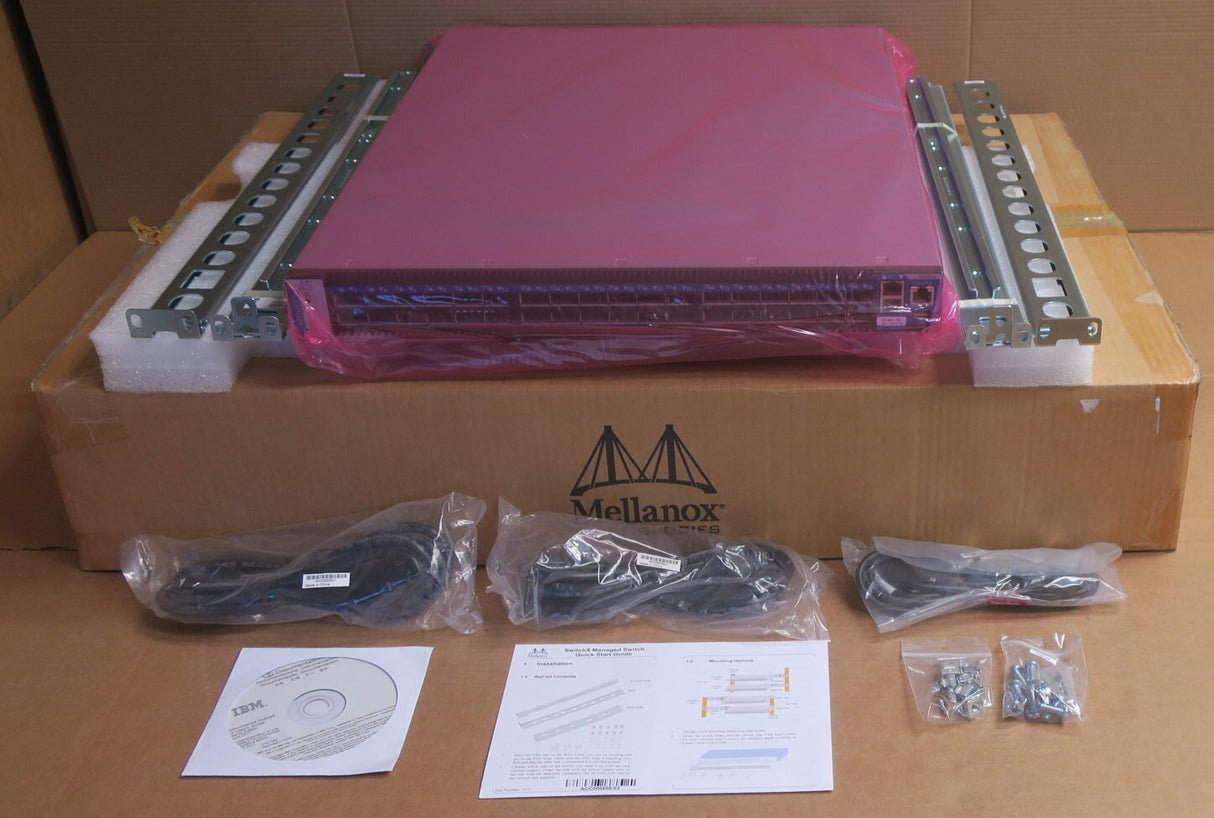 NEW IBM Mellanox SX6036 36x 56Gb/s QSFP FDR14 Infiniband Managed Switch 8831-F36