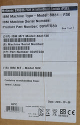NEW IBM Mellanox SX6036 36x 56Gb/s QSFP FDR14 Infiniband Managed Switch 8831-F36