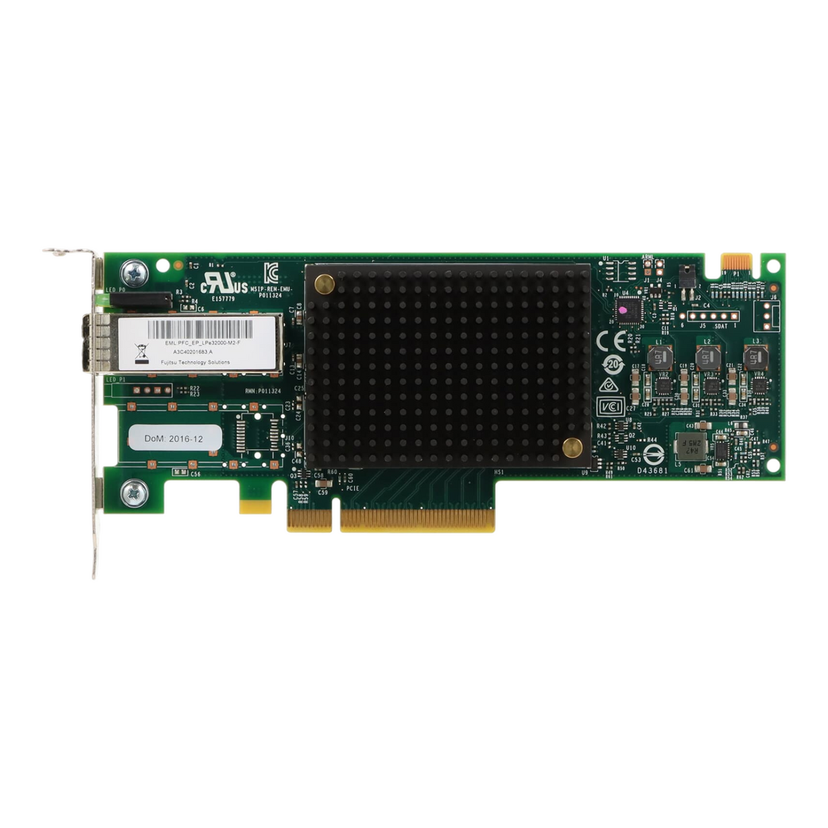 Fujitsu SN1600E Single Port 32G SFP+ Fibre Channel LPE32000 LP HBA A3C40201683