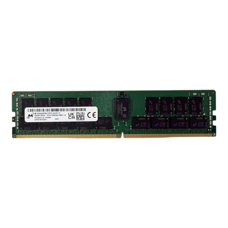 New Micron 64GB 2RX4 PC4-3200AA DDR4-25600 ECC RDIMM RAM MTA36ASF8G72PZ-3G2F1TI