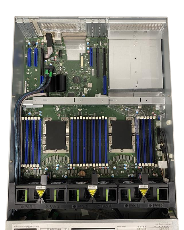 Fujitsu Primergy RX2540 M5 2x 2nd Gen Scalable 24-DIMM 8x SFF Bay 2U CTO Server