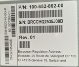 Brocade EMC DS-6520B 96x 16Gb FC Port Switch B2F 96x Active Ports W/ Licences+SF