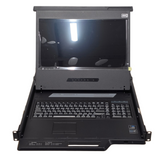 NEW Austin Hughes K117-801KE-EU 8-Port 1U 4K LCD HDMI Rack Console KVM Switch