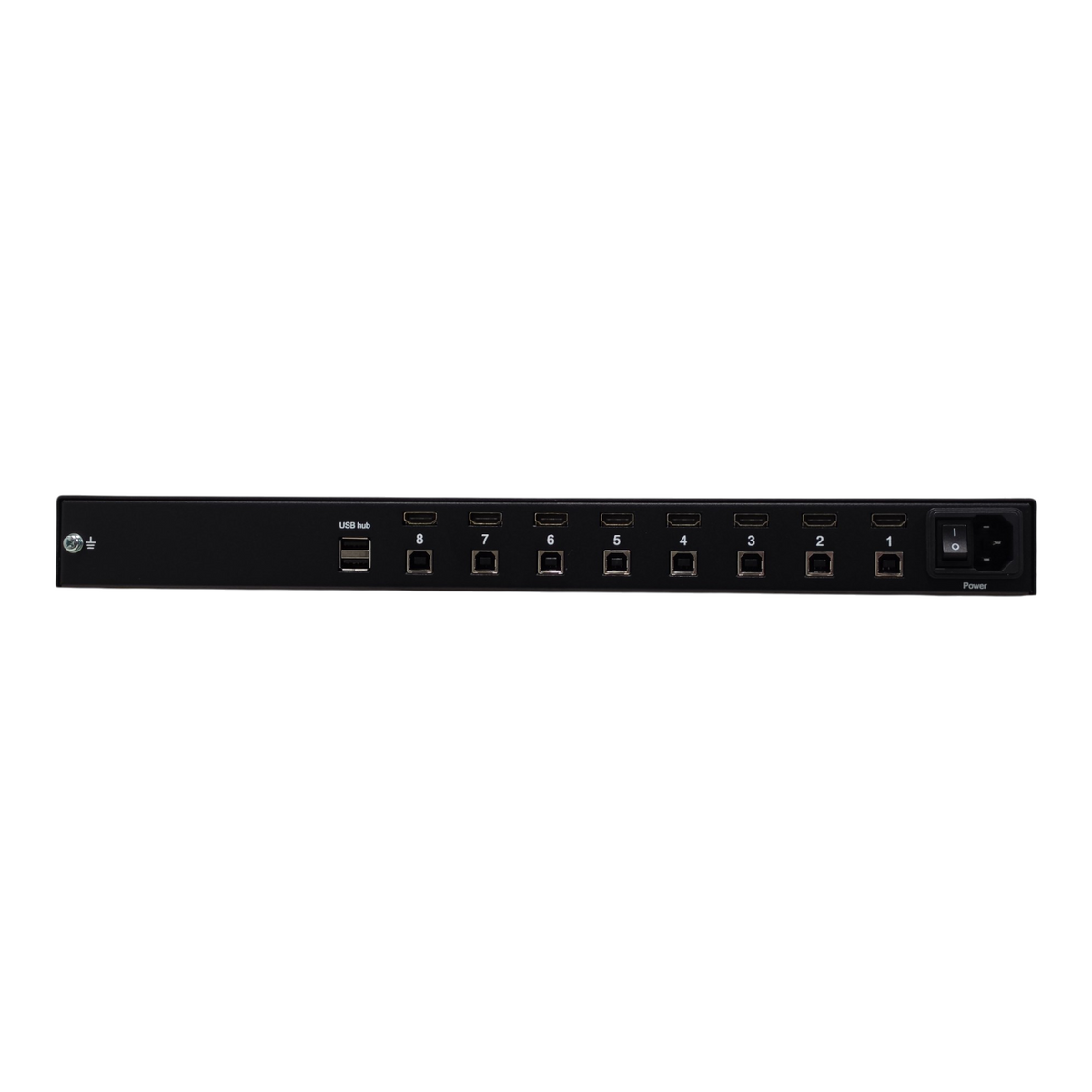 Share NEW Austin Hughes K117-801KE-EU 1U 4K 17.3" LCD Rack Mount TFT + 8 port KV