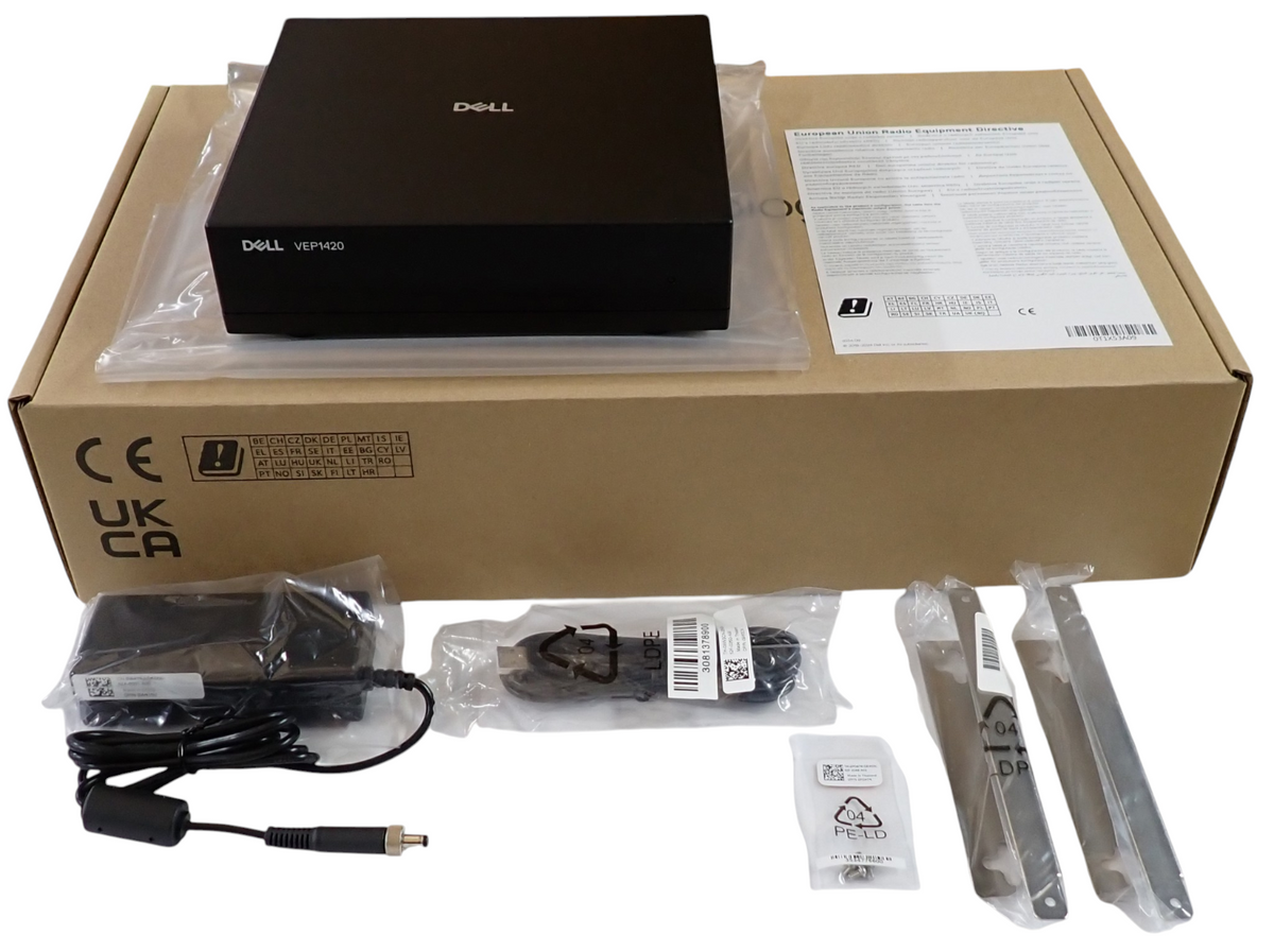 NEW Dell EMC VEP1420 Virtual Edge Platform 4Core 8G RAM 32G eMMC WiFi 6 Versa OS