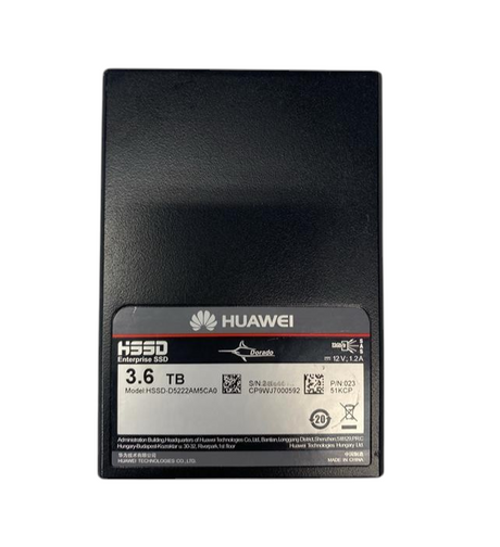 Huawei 3.6TB 12G SAS 2.5" SFF Enterprise SSD 02351KCP 03034AUU HSSD-D5222AM5CA0