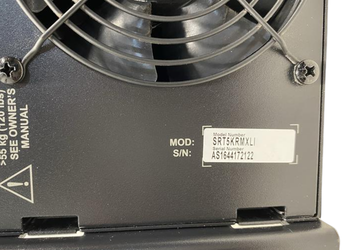 APC Smart-UPS 5000VA 5kVA 4500W SRT5KXLI SRT5KRMXLI On-Line Rackmount 240V UPS
