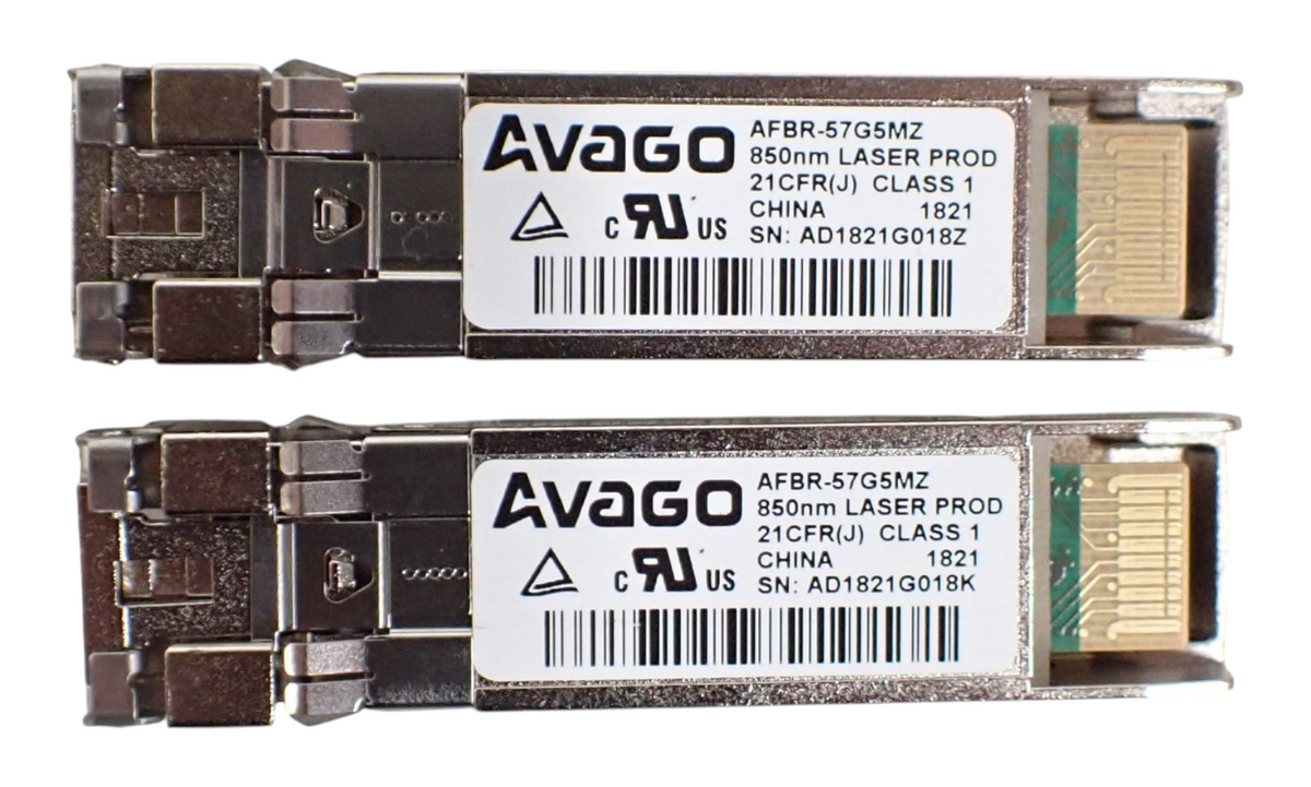 Fujitsu FC-2P-32G 2-Port 32Gb FC Module FC32GQ CA07662-C009 + 2x 32Gb SFP