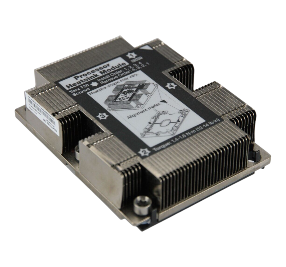 Lenovo ThinkSystem SR630 SR570 SR530 1U High Performance Heatsink 01KP650