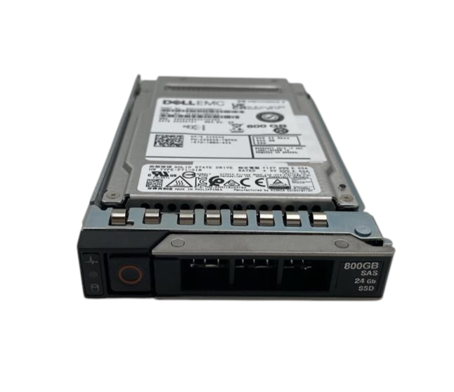 NEW Dell 800GB 24G SAS MU 2.5" Enterprise SSD + 14-17th Gen Caddy - X96H8 0X96H8